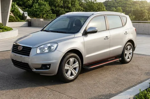 Бокові пороги Maya Red (2 шт., алюміній) для Geely Emgrand X7 2011- рр — Geely Emgrand X7 2011- гг. DianaParts