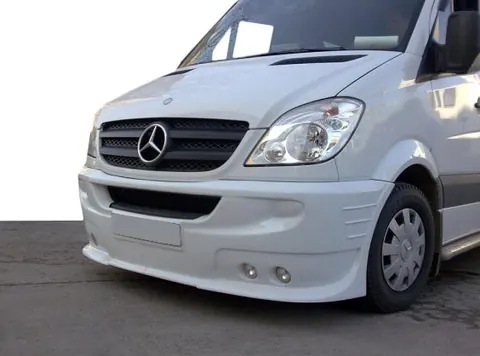 Накладка на передній бампер 4 фари (2006-2013) для Mercedes Sprinter W906 рр — Mercedes Sprinter W906 2006–2018 гг. DianaParts