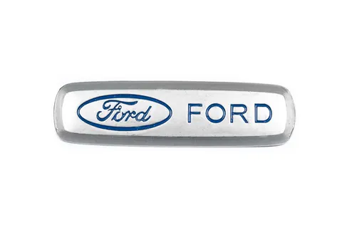 Шильдик алюмінієвий для килимків (1шт) для Ford — Ford DianaParts