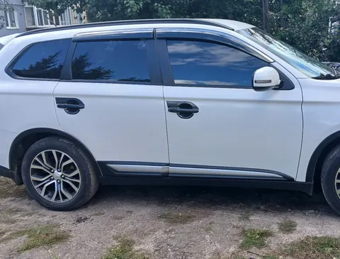 Рейлінги (2 шт) Чорні для Mitsubishi Outlander 2012-2021 рр — Mitsubishi Outlander 2012-2021 гг. DianaParts